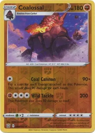 Battle Styles Coalossal #80/163 reverse holo